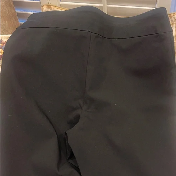 Women's Black Straight Leg Pants - Picture 2 of 7